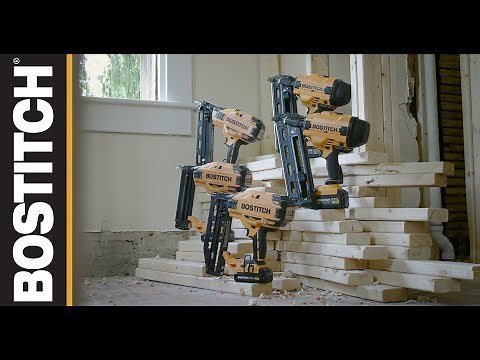 What The Pros Say: BOSTITCH® 20V MAX* Cordless Nailers