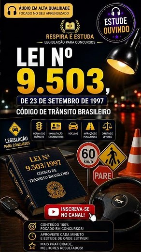 📌 Brazilian Traffic Code – Law No. 9.503/1997