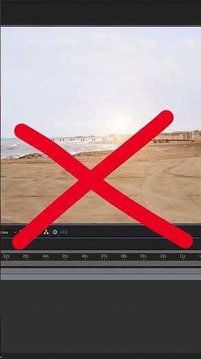 Lens Flare - After Effects Tip and Tricks #shorts