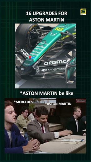 Aston Martin brought 16 upgrades #hungariangp #f1 #formula1 #f1shorts