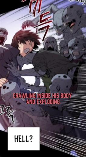 He Goes to Hell to Train and get Stronger #manhwa