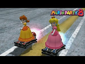 Mario Party 8 Minigames // Peach VS Daisy