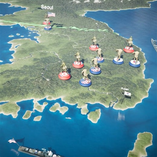 39K views · 594 reactions | A bold amphibious landing at Inchon in 1950 turned the tide of the Korean War and reshaped the Cold War battlefield #coldwar #koreanwar #kingsandgenerals | Kings & Generals | Facebook