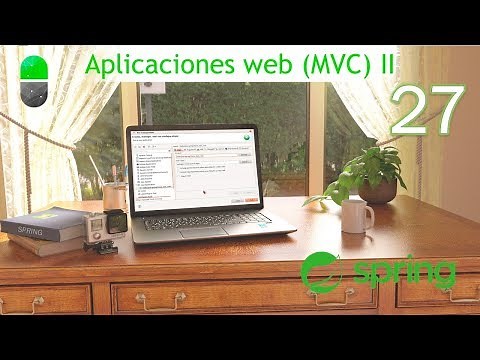 Curso Spring. Aplicaciones Web II. MVC creando proyecto. Vídeo 27