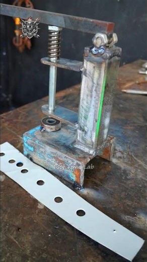 Perfect Hole-Making Tool! Meet the Single-Hole Zinc Punch #shorts