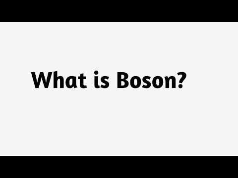 What is Boson ?
