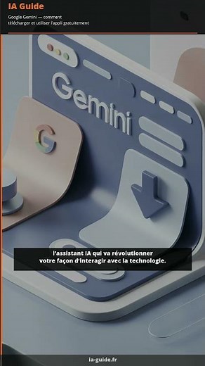 Google Gemini : comment télécharger et utiliser l'appli gratuitement #shorts #ia