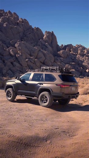 Forged 4x4 on Instagram: "The paint underneath the wrap is Toyota’s “mudbath” paint color. While this color is still offered on other vehicles in Toyota’s truck lineup, it was only offered on the TRD Pro Sequoia for one year only! We kept this in mind when designing the wrap for this Sequoia, which still utilizes the factory color, but fades to black using a clear 3M film that’s been printed, and then on top of that is matte PPF from STEK. Not only does it look awesome, but it’s going to protect