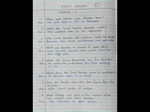 Saint Ravidas#8th class#chapter-4