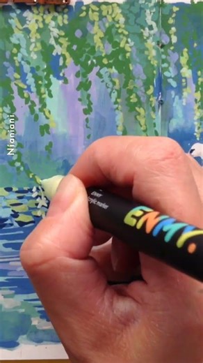 Paint Dreamy Swans with Acrylic Markers: Full Tutorial Linked!