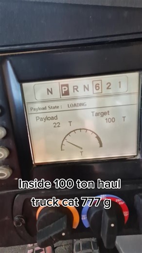 inside 100 ton haul truck #quarry #heavyplant #dumptruck #quarrywork #...