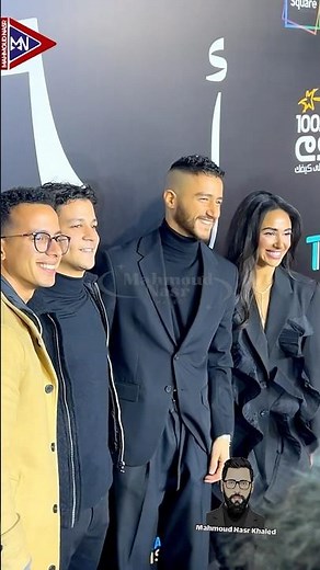 اية سماحة واحمد مالك واحمد داش وطه دسوقي وعصام عمر⭐️ في العرض الخاص فيلم ٦ أيام 🍿💥