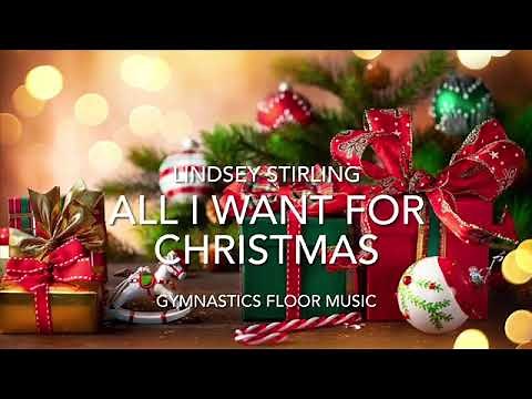 Gymnastics Floor Music | All I Want for Christmas | Lindsey Stirling | HOLIDAY SPECIAL!