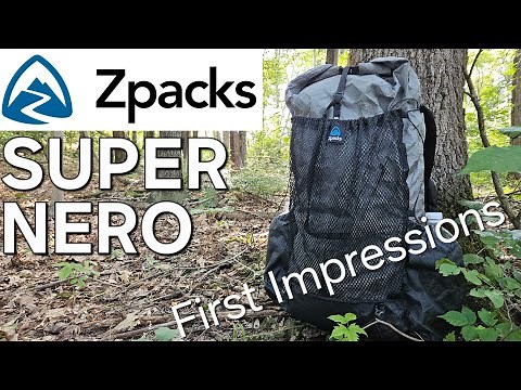 Zpacks Super Nero 50L Backpack Review | Ultralight Frameless Backpack for Thru-Hiking & Backpacking