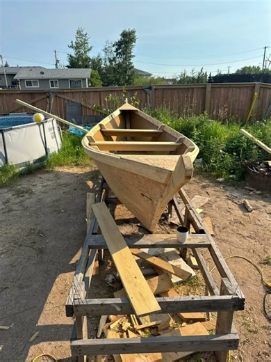 From Wood to Water: Hand-Built Row Boat
