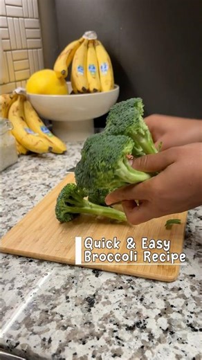Quick and easy broccoli recipe🥦 Enjoy! #broccolirecipes #easyrecipe