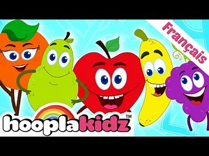 Famille des Doigts des Fruits | Chansons pour les Enfants | Hooplakidz Français