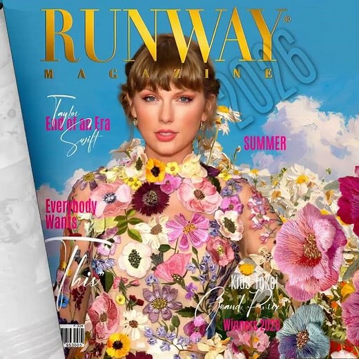RUNWAY MAGAZINE Summer 2026 Release #runwaymagazine #taylorswift