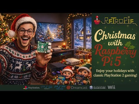 A Christmas Pie: PlayStation 2 Build on Raspberry Pi 5 | PS2 Emulation