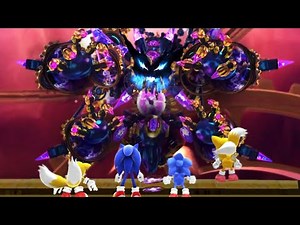 Sonic Generations - 100% Walkthrough - Egg Dragoon & Time Eater Boss Battles