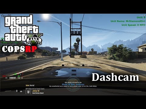 Copsrp - Dashcam mod for FiveM - Mod Showcase