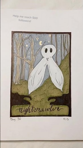 Day 30 of my (2020) sketchbook challenge