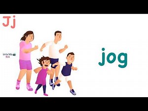 Words Starting With J - Learn Words that Start with J Sound with spellings || Preschool Learning ||