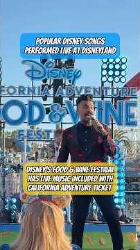 🏰 Popular Disney Songs Performed Live at Disneyland