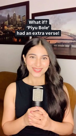 129K views · 6.5K reactions | @kulkishori wrote a lil ‘Piyu Bole’ (Sai’s version)❤️ My mom always helps me write these extra verses and this time she wrote this entire verse while I was on a trip and handed me a piece of her heart, the day I got back! Had so much fun singing this for you guys! Thank you Ma!❤️ #extraverse #explore #explorepage #trending #fyp #piyubole #song #hindi | Sai Godbole 19 | Facebook