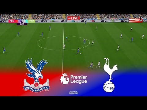 🔴Crystal Palace vs Tottenham - Premier League 2025/26 Epl Match | Pes 21 Gameplay