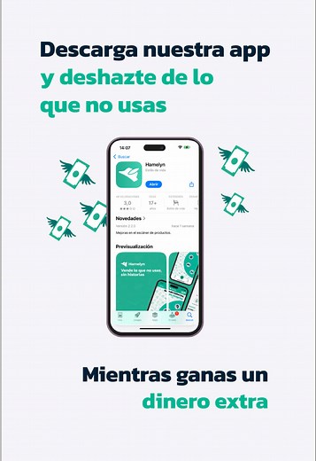 Vende tu música y películas usadas en Hamelyn y gana un extra 🤑 así de fácil: 1️⃣ Descarga nuestra app, disponible para iOS y Android. 2️⃣ Haz click en el botón de escáner y escanea los códigos de barra de los productos. 3️⃣ Finaliza venta. Te los recogemos en casa GRATIS y en 24h (tras recibirlos y revisarlos) tienes el dinero en tu cuenta 💰 La mejora forma de deshacerte de lo que ya no usas 😎 #hamelyn #segundamano #vendeonline #dineroextra #dinerorapido