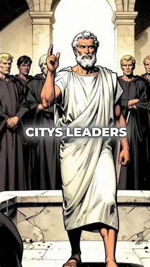 Socrates' Life Story Explained in One Minute ⚡