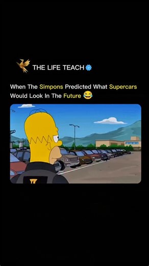 Brand on Instagram: "The Simpsons predicted supercars of the future and honestly... they might be onto something. 😂🚗 Decades ago, The Simpsons imagined what future supercars would look like, and now we're living in that timeline. From wild designs to tech that seemed impossible back then, they called it. Whether it's the aerodynamic chaos or the futuristic features, these cartoon predictions are looking pretty accurate. Once again, The Simpsons knew before we did. At this point, we should just