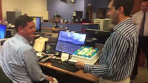 11K views · 405 reactions | Happy Birthday, Dan Jaehnig WJAR! We're glad you enjoyed the cake we got you -- even though the baker mistakenly wrote, "Happy Birthday Dad!" #Oops | NBC 10 WJAR | Facebook
