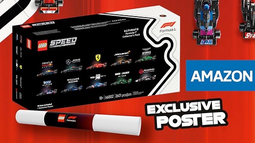 LEGO 66802 Ultimate Formula 1 Collector’s Pack revealed