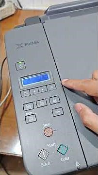 Printer Service Mode Function on Canon #youtubeshorts #printer #tipsandtricks #canon #tutorial