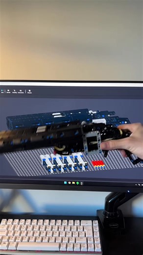Lego technic shotgun tutorial #lego #gun #shotgun