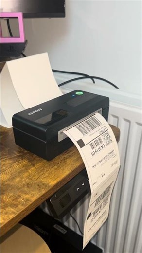 How fast are Jadens Thermal Label Printers #ecommerce #ebay #vinted