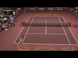 Top Spin 4 PC was really ahead of its time!! Ivanovic Vs serena Williams (expert mode 60fps)