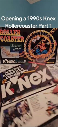 1990s Toy: Knex Rollercoaster Part 1