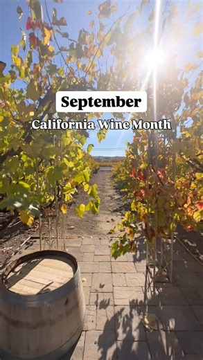 2.3K views · 12 reactions | September is California Wine Month! 壟...