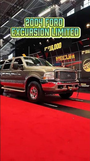 2004 Ford Excursion Limited. #shorts #mecumauctionstulsa2025 #fordexcursion #classiccarauction