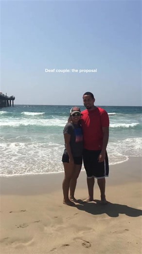 Five months later, we got married. Today, we celebrate our 10 year anniversary 🤍 #proposal #deaf #asl | That Deaf Family