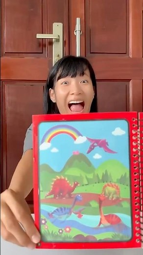 Magic Water Coloring Book! 🎨💧✨ #shorts #funny