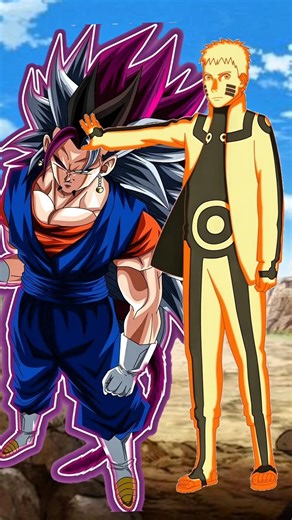 ☠️God Killer Vegeto vs Naruto Universe fight #vegeto #naruto #dbs
