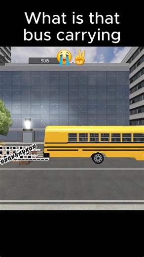 What Is That Bus Carrying 😭✌️ #roblox #trend #viral
