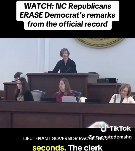 Republicans erased history in real time because they knew @Sen. Michael K. Garrett was right: passing rigged maps is shameful, undemocratic, and un-American. Watch Sen. Garrett’s full speech at the link in our bio. #northcarolina #nc #news #politics