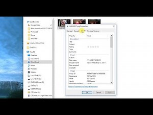 Remove MetaData using Windows 10