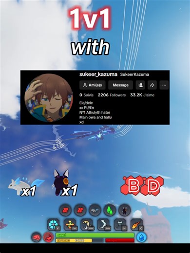 1v1 Gameplay with Sukeer Kazuma in Creature of Sonaria