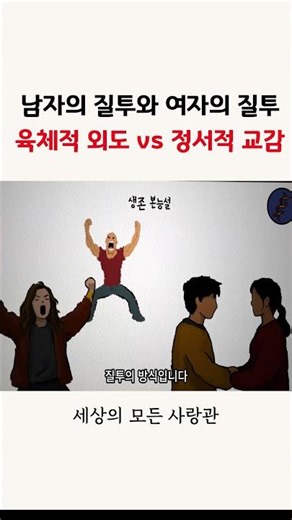 생존 본능설 #사랑 #viral #shorts #trending #철학